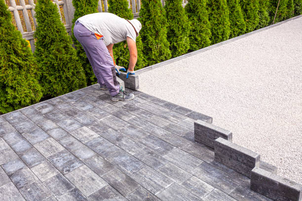 Residential Paver Driveway in Holly Springs, GA